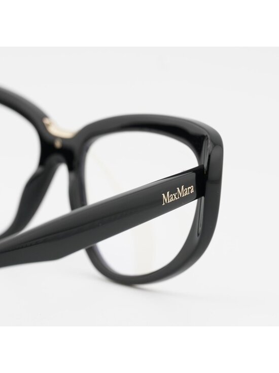 Max Mara MM5109-B 001 Eyeglasses Black 56mm Cat Eye Frame, Blue Light Block main image 8
